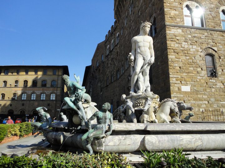 Floransa Piazza Signoria meydanı